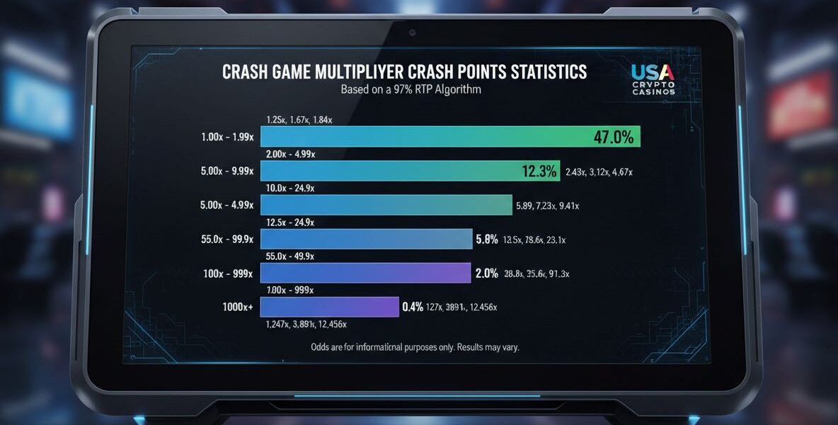 Crash Game Multiplier Crash Points Statistics USA